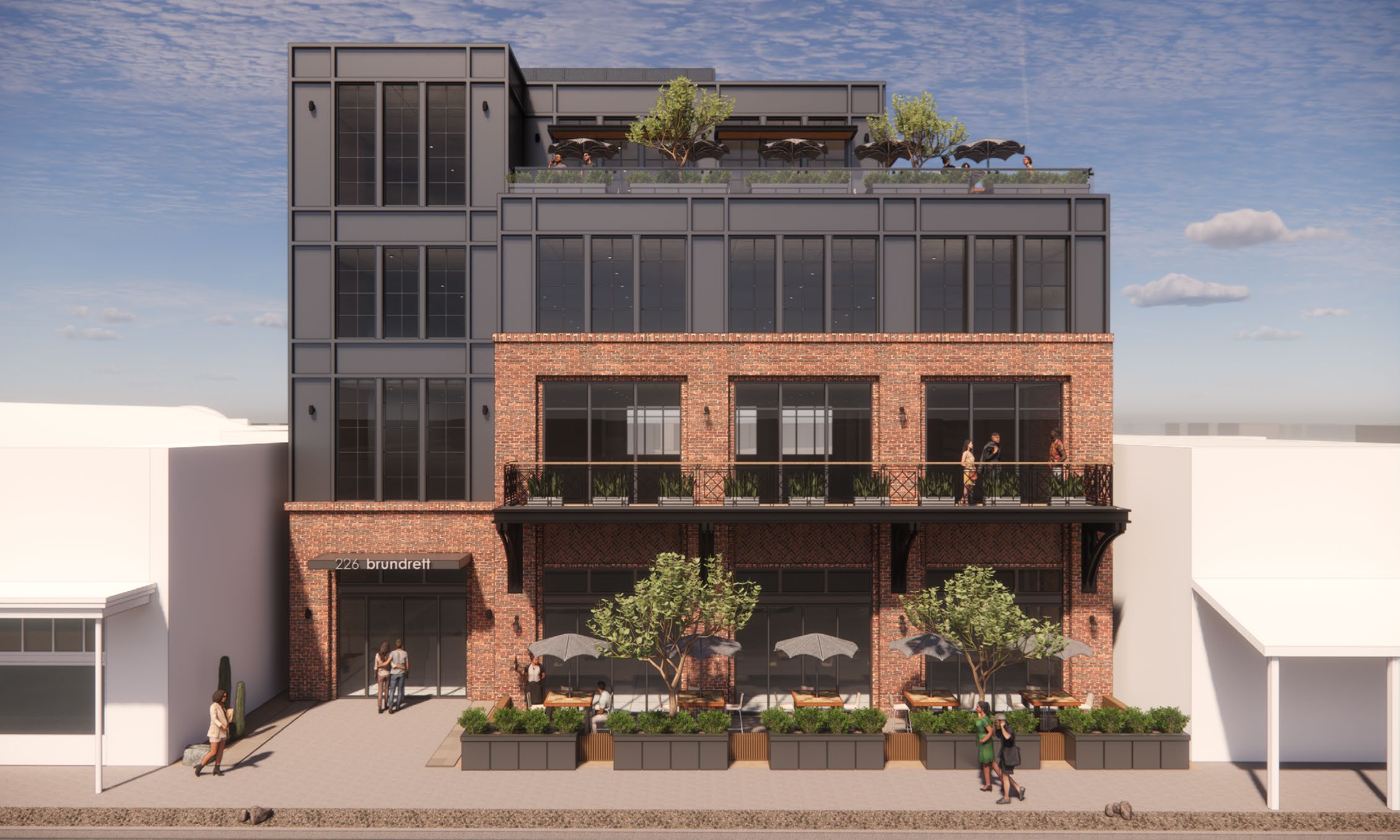 The Brundrett — front rendering